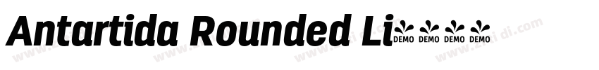 Antartida Rounded Li字体转换